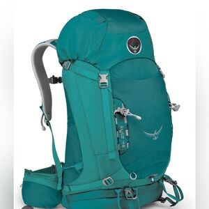 Osprey Turquoise Backpack with Adjustable Straps